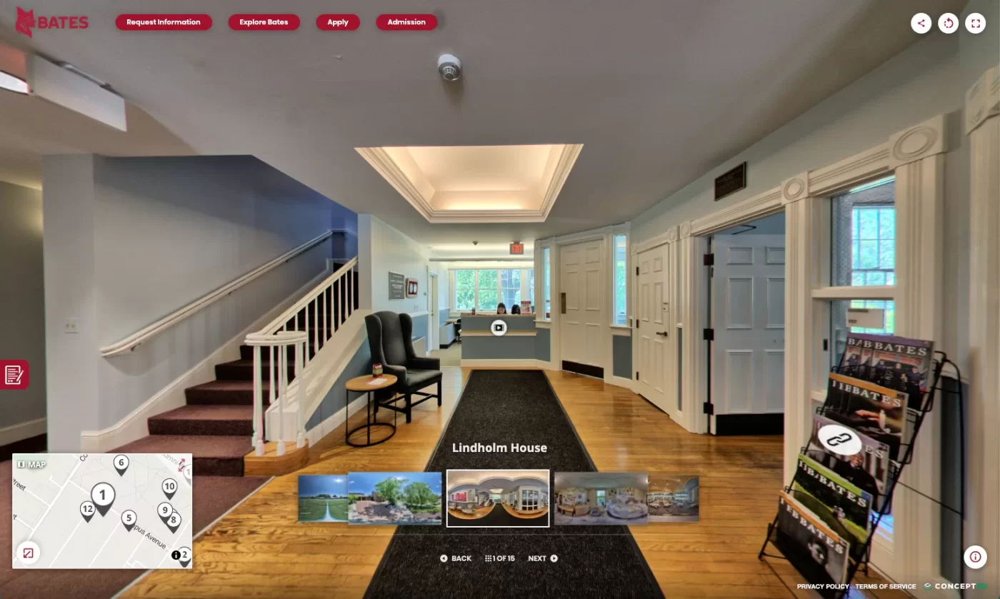 Bates College Virtual Tour