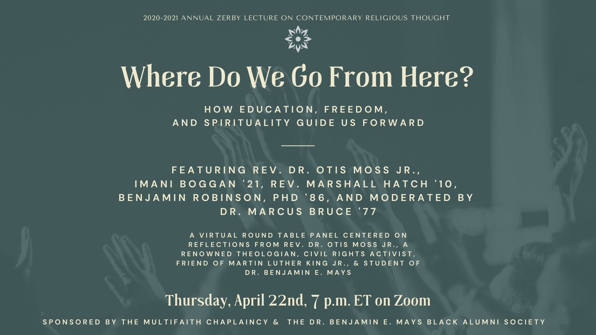 21 Zerby Lecture Where Do We Go From Here Alumni Bates College