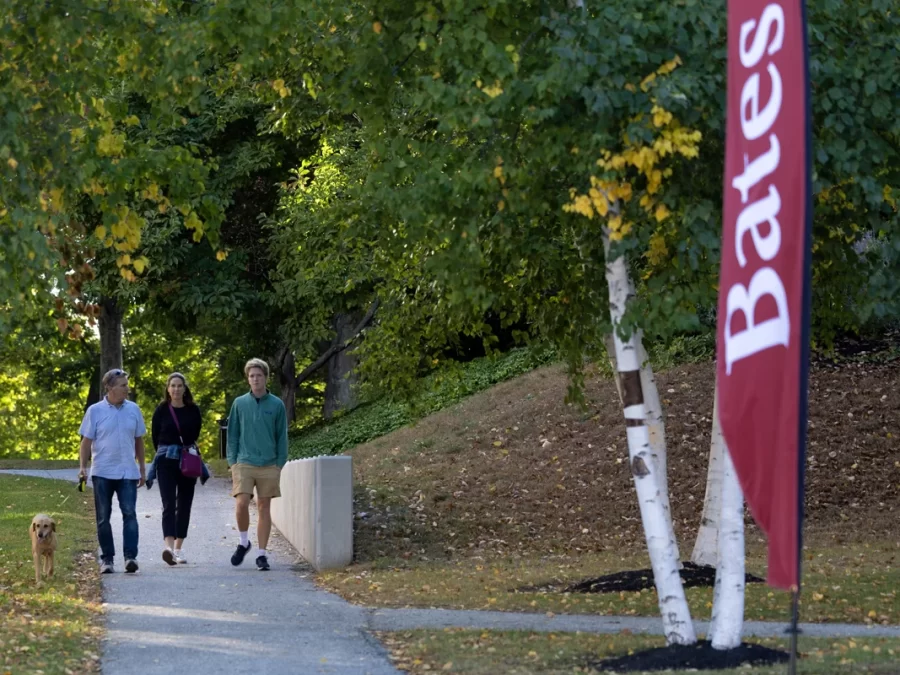 Various scenes from Friday afternoon, on Sept. 27, 2024.  during Back to Bates Weekend, as families arrive on campus to register and spend time together.