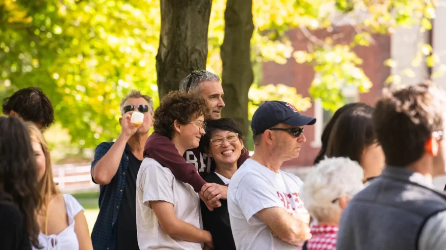 Historical Tour of Bate's Campus. Sep. 28, 2024. (Eno Little '27).