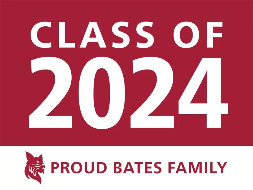 Celebrate With Bobcat Lawn Signs Commencement 2025 Bates College