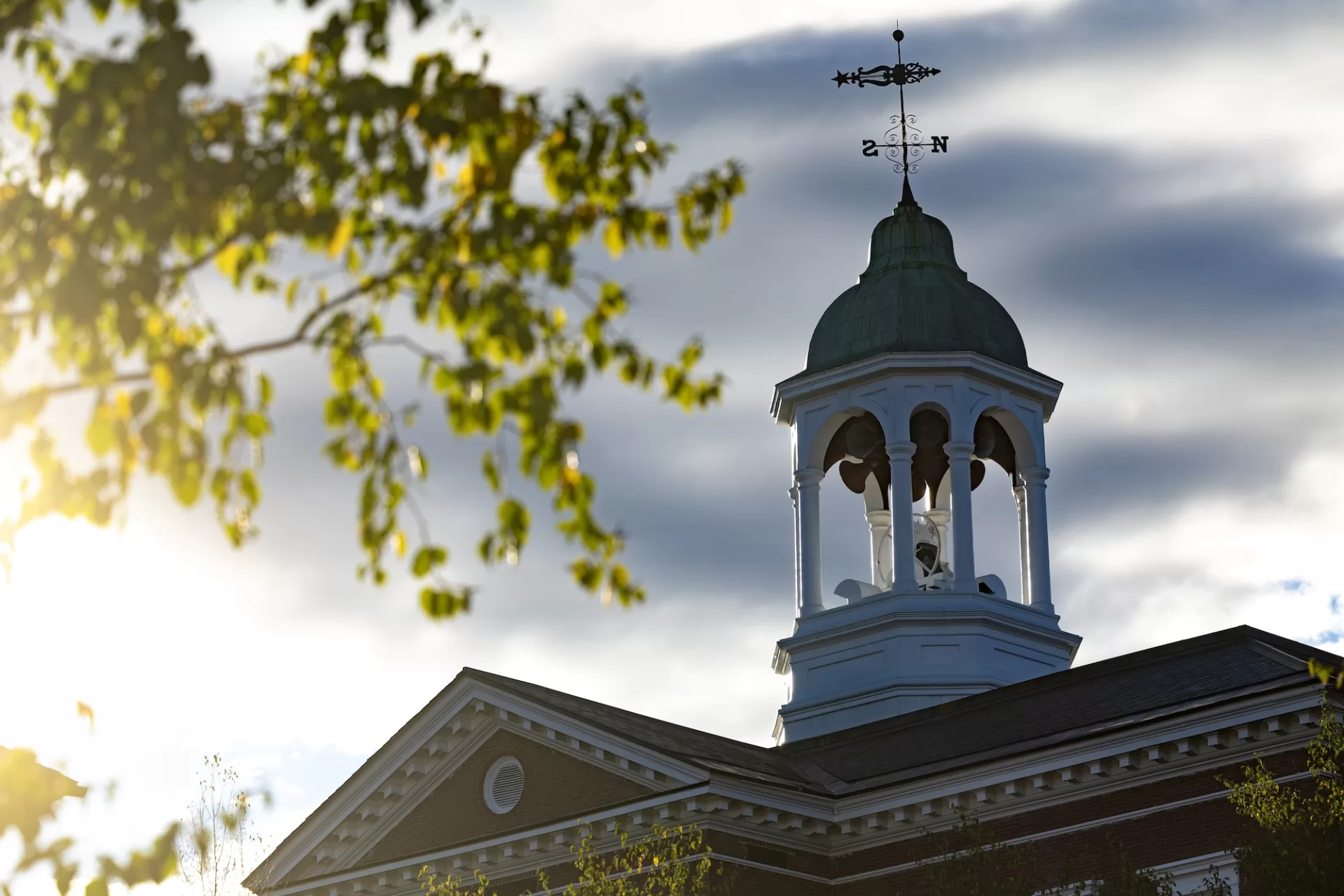 Various scenes from Friday afternoon, on Sept. 27, 2024.  during Back to Bates Weekend, as families arrive on campus to register and spend time together.

Hathorn Hall bell tower