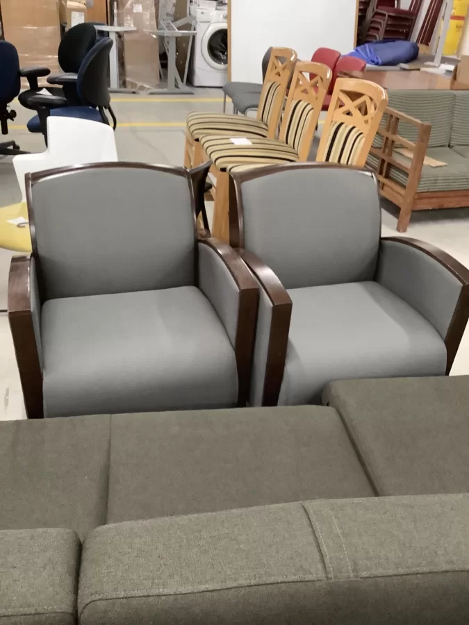 35-Set of Upholstered Chairs
