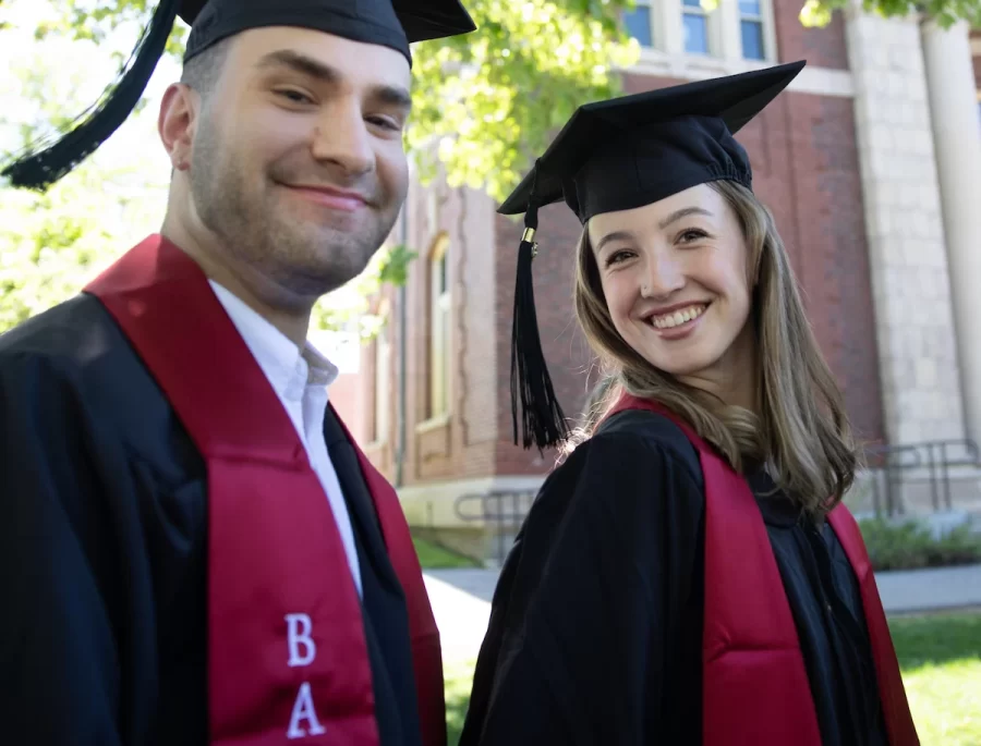 Caps and gowns