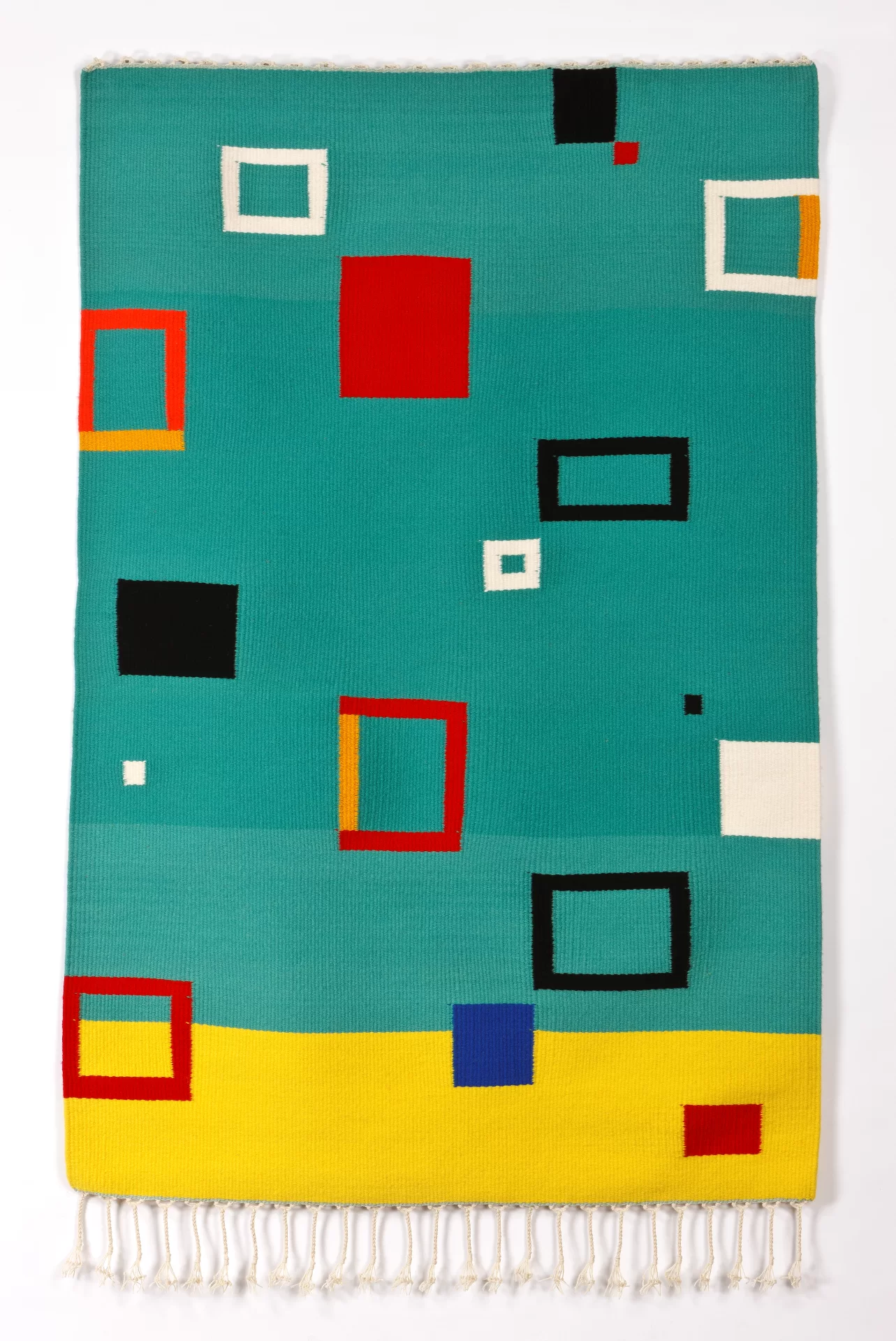 Morris David Dorenfeld, 
Tapestry #115, 2011
Wool weft and linen wrap
69" x 46"