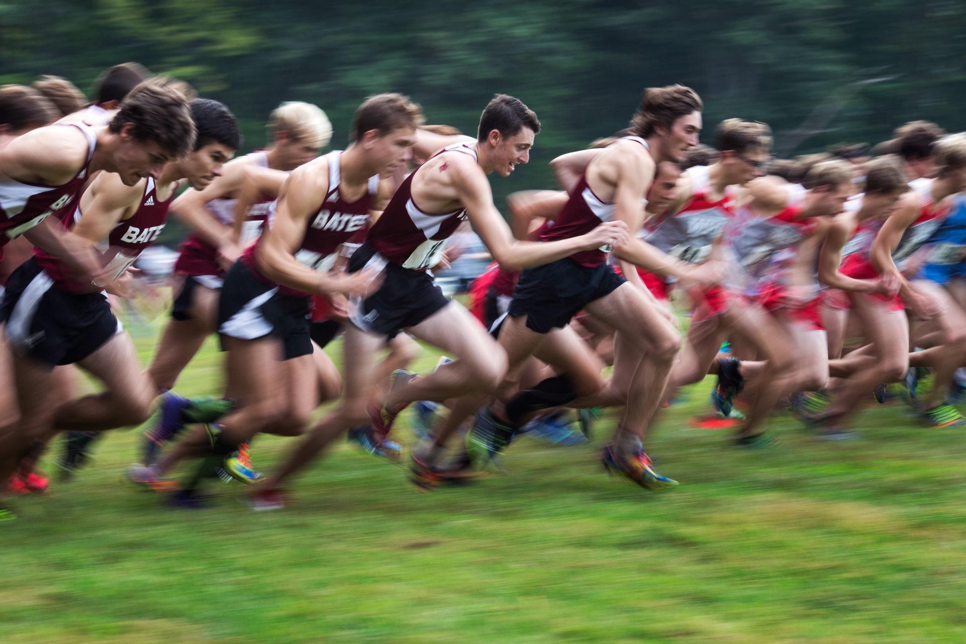 Video Bates cross country programs host NESCAC Championships Saturday