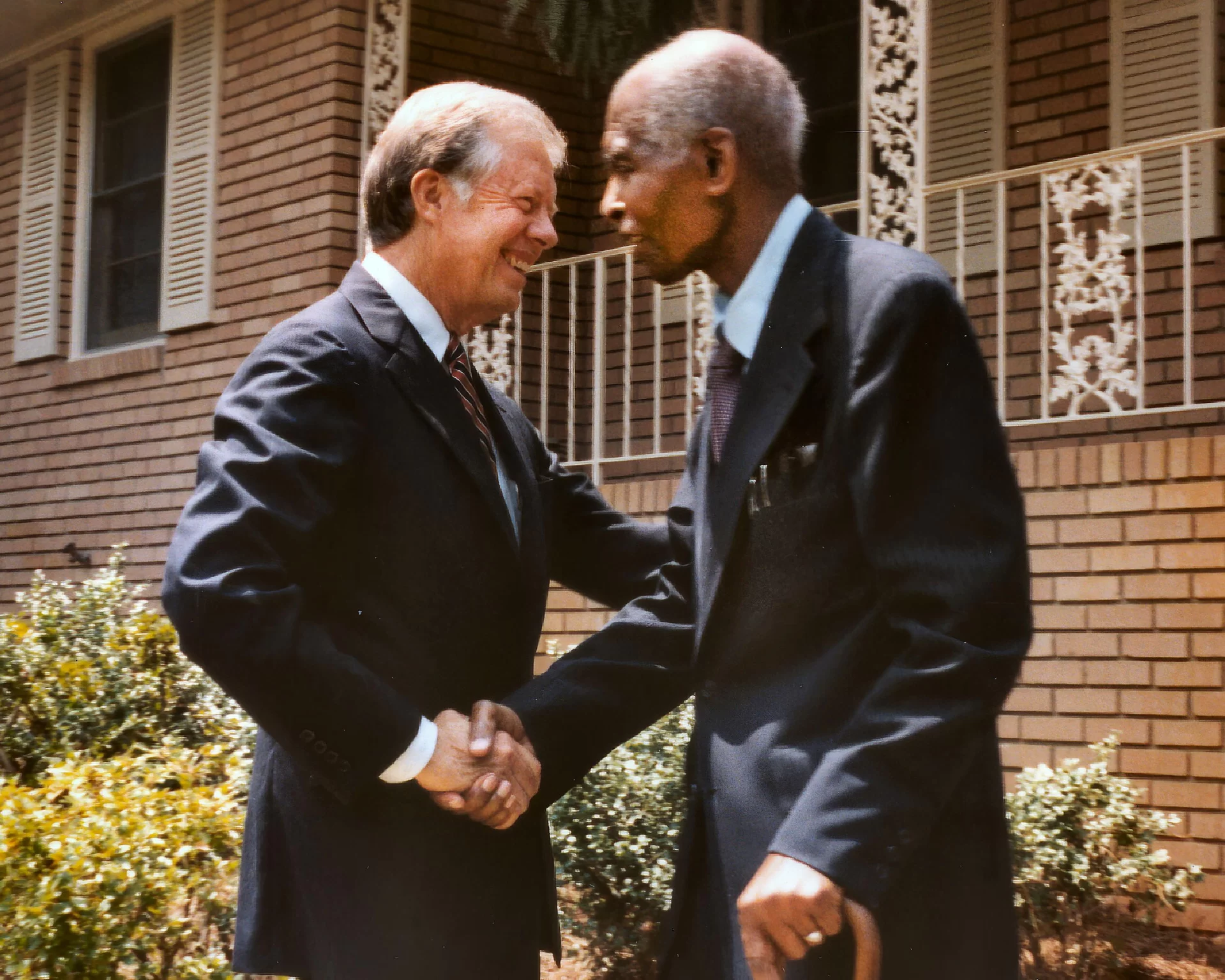 Jimmy carter and Benjamin Mays