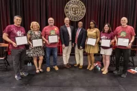 Six alumni recognized for contributions to Bates and wider world during Reunion 2024