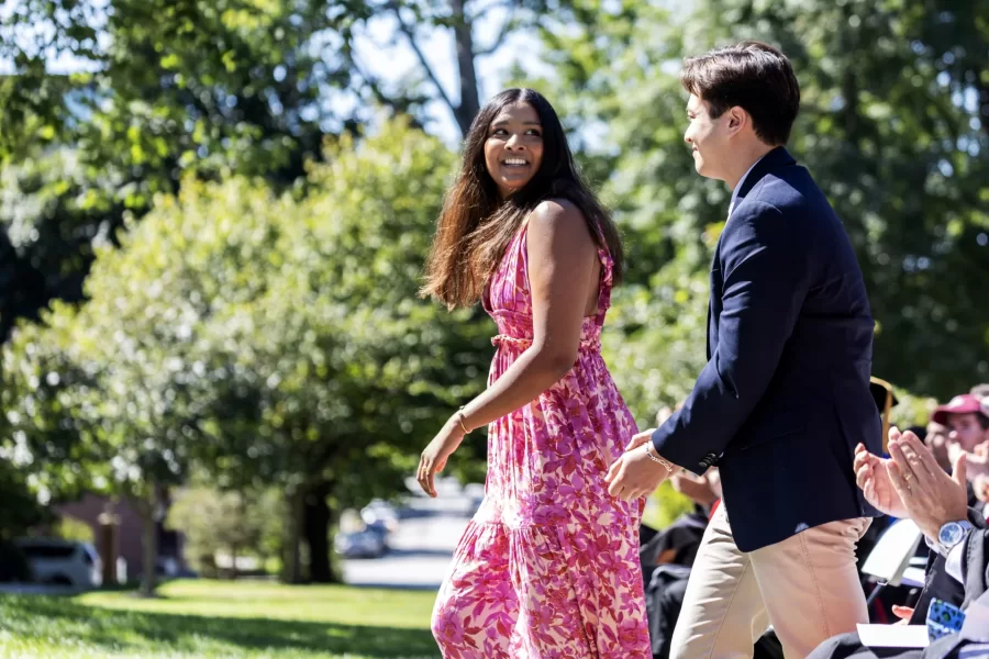 Moments from Convocation on September 3, 2024., 2024. (Theophil Syslo | Bates College)