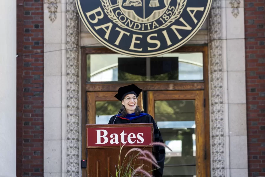 Moments from Convocation on September 3, 2024., 2024. (Theophil Syslo | Bates College)