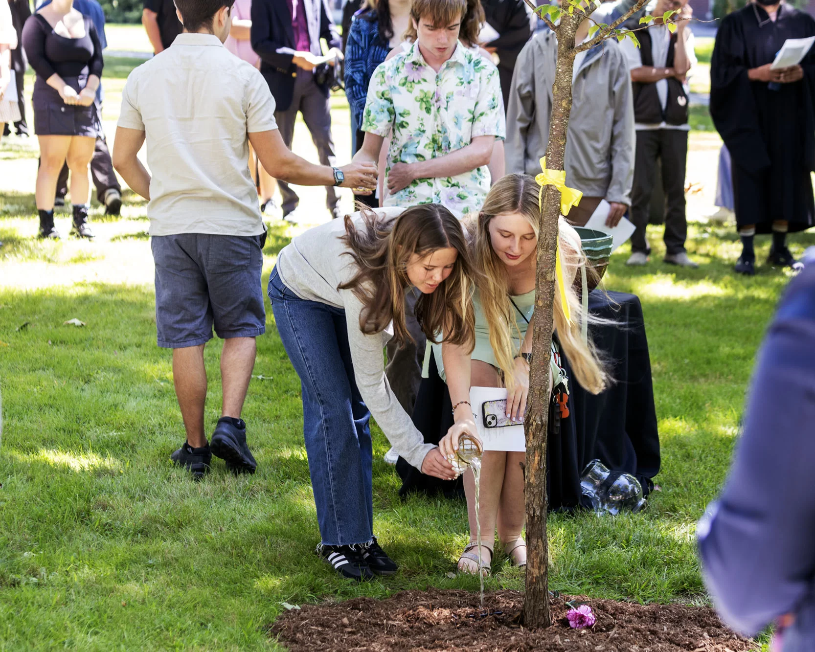 Moments from Convocation on September 3, 2024., 2024.

(Theophil Syslo | Bates College)