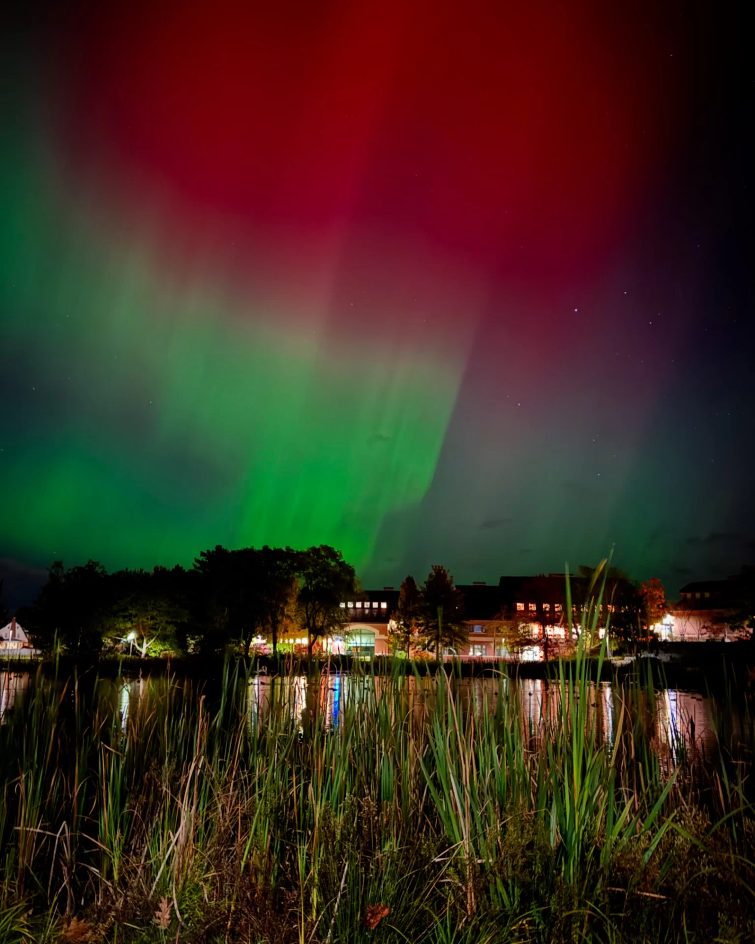 On a scale of 10, it was a 10.10.

Stopped by the Puddle last night (with everyone else on campus) and grabbed these. First one, long and still, second one swinging the camera in circles.

What a night.