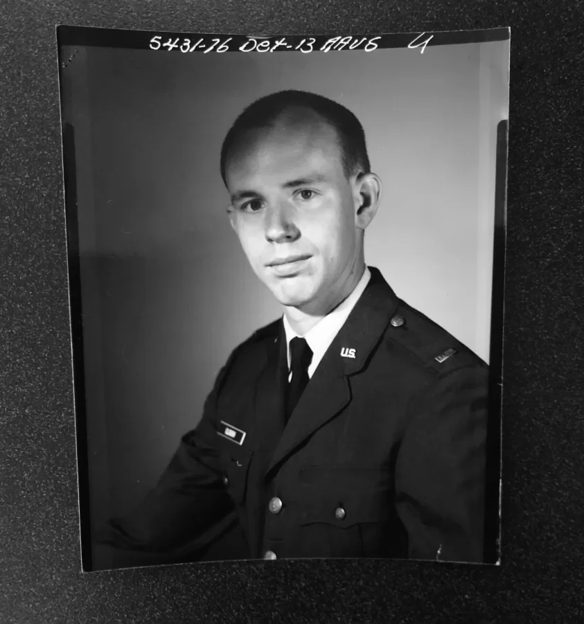 man in military uniform