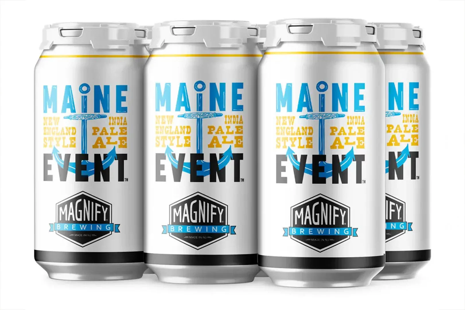 rews are the "Maine Event" at Magnify Brewing, owned by Eric Ruta '14. (Courtesy of Magnify Brewing)