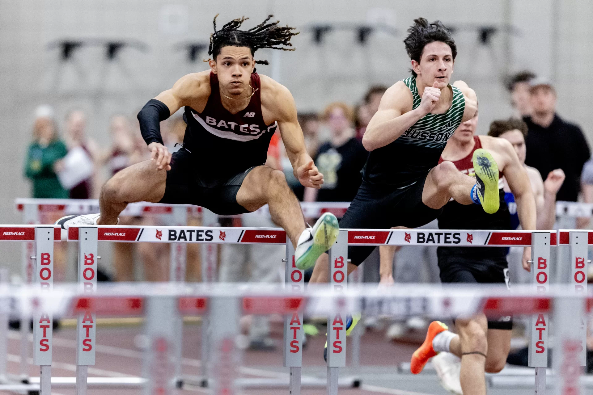 Bates College men's track and field welcomes Bowdoin College, Central Maine Community College, Colby College, Fitchburg State University, Husson University, Thomas College, and University of Maine at Farmington to Merrill Gym for the Bobcat Tune-up!

Bates College women's track and field welcomes Bowdoin College, Central Maine Community College, Colby College, Fitchburg State University, Husson University, Thomas College, and University of Maine at Farmington to Merrill Gym for the Bobcat Tune-up!