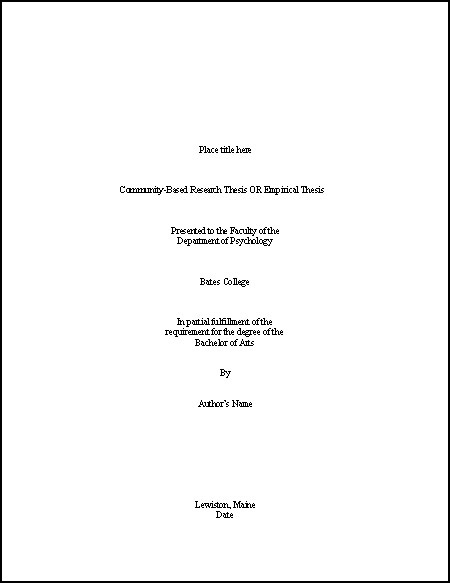 phd title page
