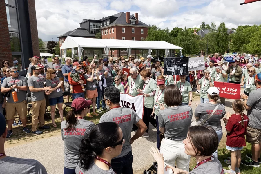 Moments from the Alumni Parade during Reunion on June 8, 2024.

(Theophil Syslo | Bates College)
